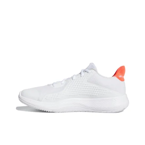 Adidas Fitbounce Trainer Устойчивый к истиранию Противоскользящий Низкий Топ Беговые кроссовки Женские Белый Апельсин