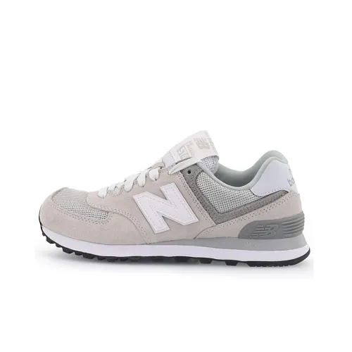 New Balance NB 574 Легкий Низкий Топ Повседневная Беговая Обувь Женская Серый B Ширина Корпуса