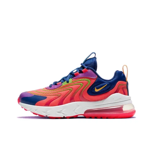 Nike Air Max 270 Low Топ Марафон Беговые кроссовки Женские Лазерный красный