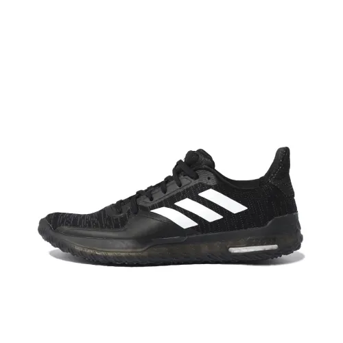 Adidas Fitboost Slip Resistant Abrasion Resistant Breathable Low-Top Running Shoes Men's Black Adidas Fitboost Slip Resistant Аbrasion Resistant Дышащие Низкие Кроссовки для Бега Мужские Черные
