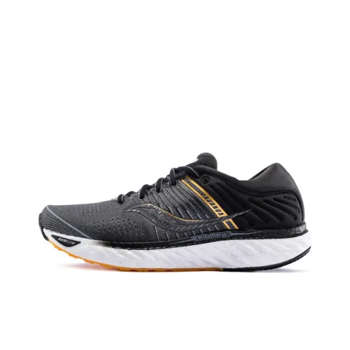 Saucony Triumph Victory 17 Rebound Low Top Беговые кроссовки Мужские Серый Черный