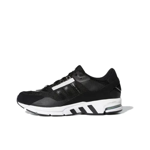 Adidas EQUIPMENT Series Амортизация Низкий Топ Марафон Беговые кроссовки Унисекс Черный Белый