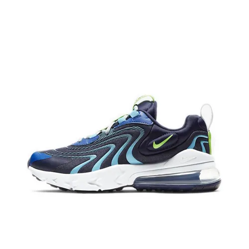 Nike Air Max 270 Low Беговые кроссовки GS Синие Зеленые