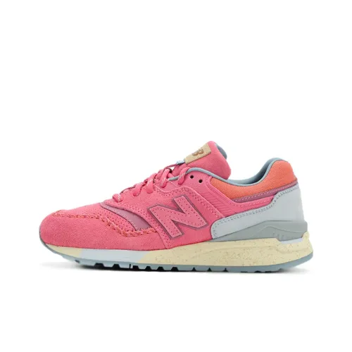 New Balance NB 997 Low Топ Беговые кроссовки Женские Розовый
