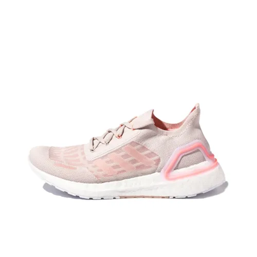 Adidas ULT Slip-Resistant Низкий Топ Марафон Беговые Кроссовки Женские Розовые Белые