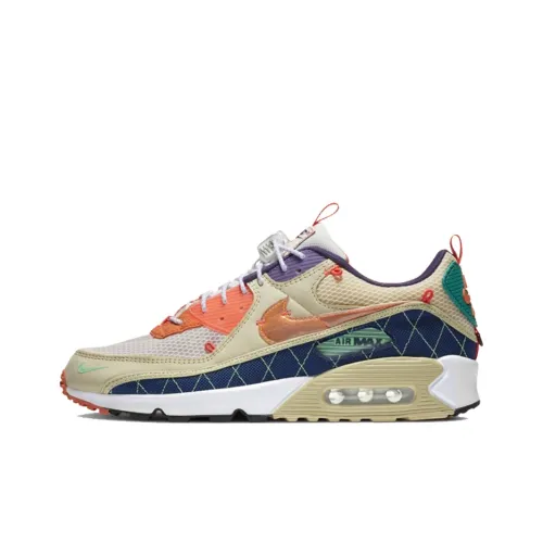 Nike Air Max 90 Беговые кроссовки Низкий топ Унисекс