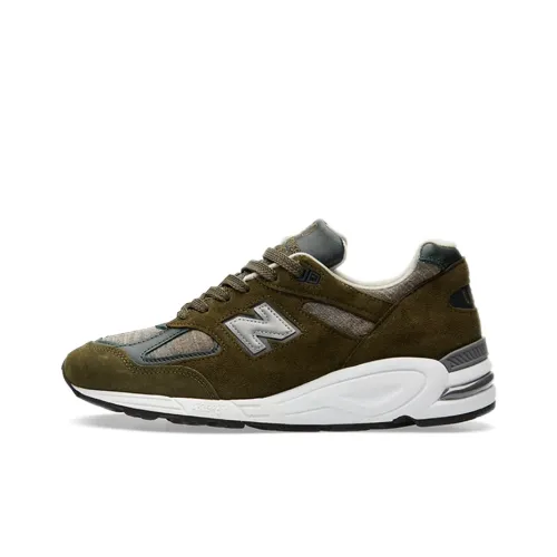 New Balance NB 990 V2 Амортизация Покрытие Низкий Топ Марафон Беговые кроссовки Унисекс Яшма