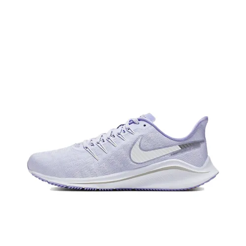 Nike Air Zoom Vomero 14 Non Slip Легкий Низкий Топ Марафон Беговые кроссовки Женские Фиолетовый