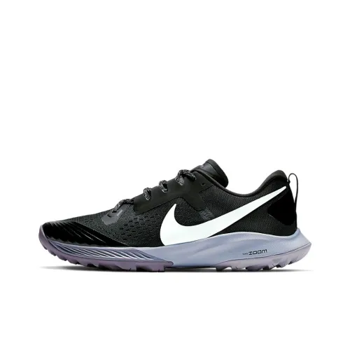 Nike Air Zoom Terra Kiger 5 Low Топ Беговые кроссовки Мужской Черный белый