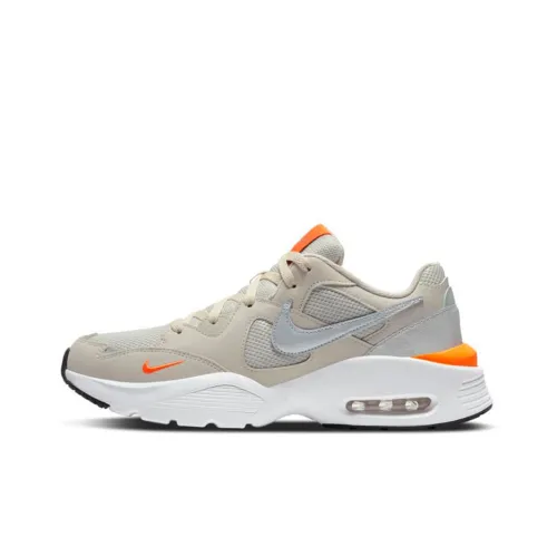 Nike Air Max Fusion Low Топ Беговые кроссовки Мужской Бежевый серебристый