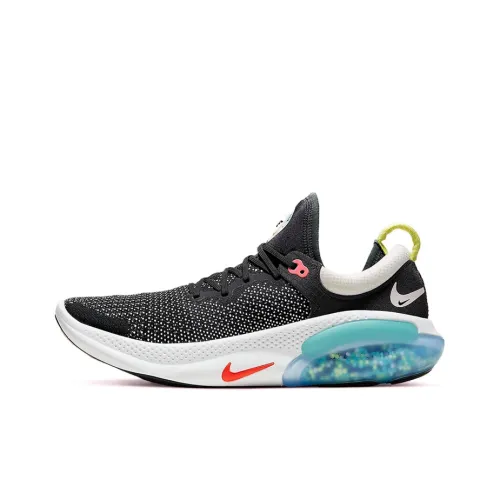 Nike Joyride Run 1 Амортизация Поддержка Низкий Топ Марафон Беговые кроссовки Унисекс Черный Белый