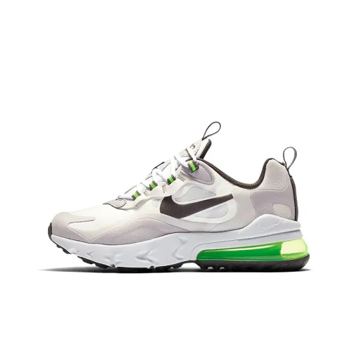 Nike Air Max 270 Low Топ Повседневные Беговые Кроссовки Женские Серый Белый Зеленый