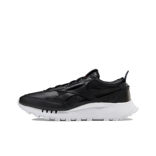 Reebok Classic Leather Legacy Low Кроссовки для бега Унисекс Черный Белый