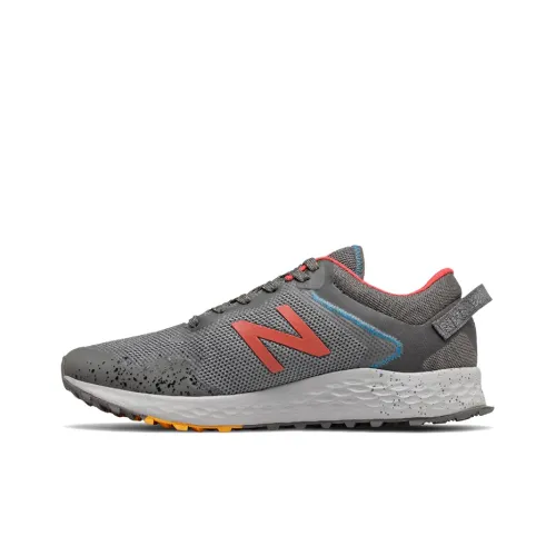 New Balance NB Свежий Foam Arishi Arish Trail Collection Низкий Топ Беговые кроссовки Женские Серый Красный