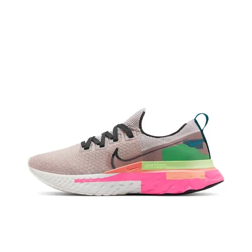 Nike React Infinity Run Flyknit 1 Беговые кроссовки Низкий Топ Женские