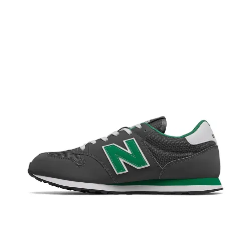 New Balance NB 500 Low Топ Беговые кроссовки Мужской Серый Зеленый
