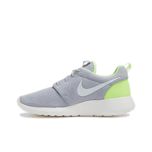 Nike Roshe One Амортизаторы Shock противоскользящие низкий топ повседневная беговая обувь мужская серый желтый