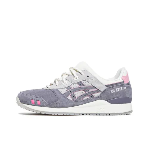 END x Asics Gel Lyte 3 Low Топ Повседневные Беговые кроссовки Unisex Light Фиолетовый Серый