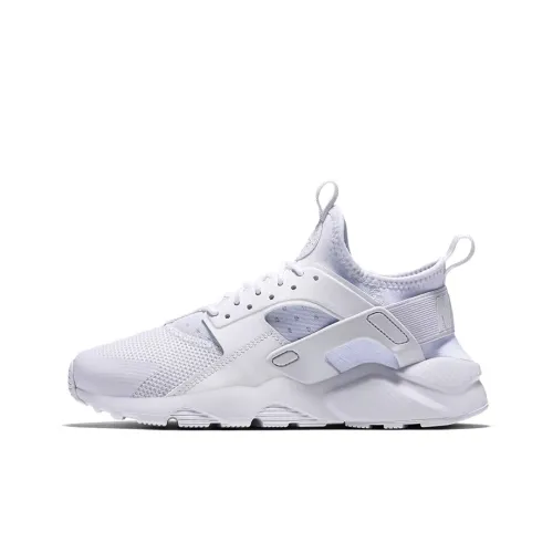 Nike Air Huarache Нескользящий Легкий Низкий Топ Марафон Беговые кроссовки Женские Чисто белый