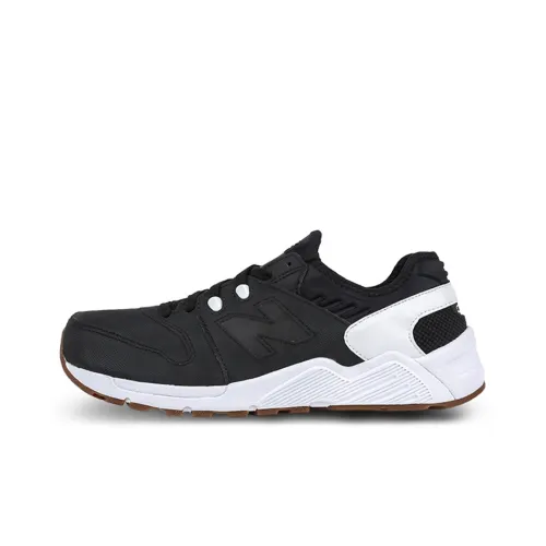 New Balance NB 009 Амортизация Низкий Топ Беговые Кроссовки Мужские Черный Белый