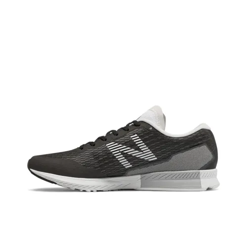New Balance HANZO LIME Износостойкий и Легкий Низкий Топ Беговые кроссовки Спорт Мужской Черный 2E