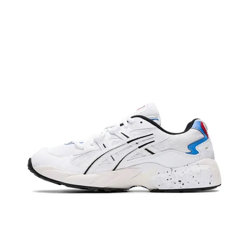 Asics Gel Kayano 5 Амортизация Низкий Топ Беговые Кроссовки Унисекс Белый