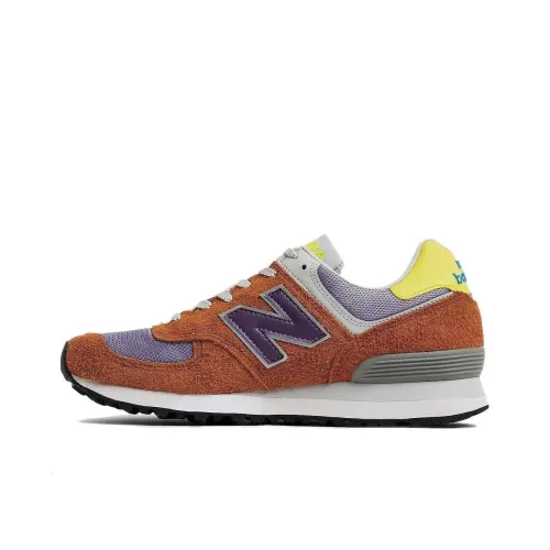 New Balance NB 576 Беговые кроссовки Низкий верх Коричневый Желтый Мужской