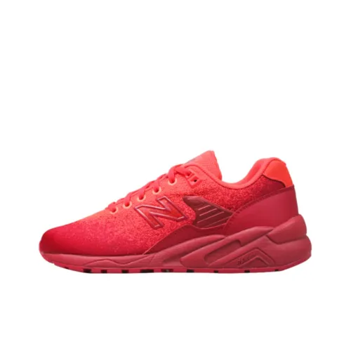New Balance NB 580 Low Топ Беговые кроссовки Унисекс Красный