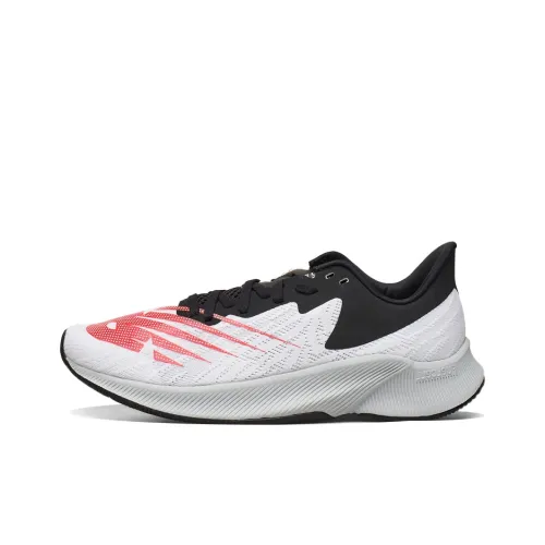 New Balance NB FuelCell Prism Амортизация и Дышащий Низкий Топ Повседневные Беговые кроссовки Мужские Черно-белые