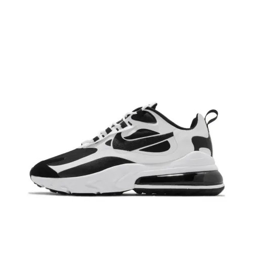 Nike Air Max 270 Дышащий Низкий Топ Air Cushion Марафон Беговые кроссовки Унисекс Черный