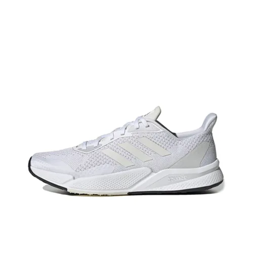 Adidas X9000l2 Амортизаторы Slip-Resistant Низкий Топ Повседневные Беговые кроссовки Мужские Белый Черный
