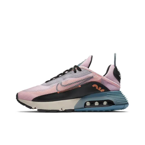 Nike Air Max 2090 Low Топ Повседневные Беговые Кроссовки Женские Розовые Синие