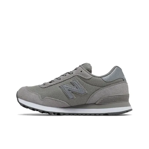 New Balance NB 515 Амортизация Дышащий And Широкий Низкий Топ Беговые кроссовки Женские Серый