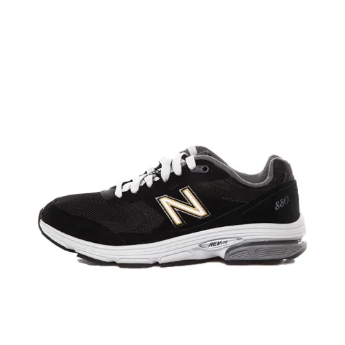 New Balance NB 880 Low Топ Марафон Беговые кроссовки Женские Черный
