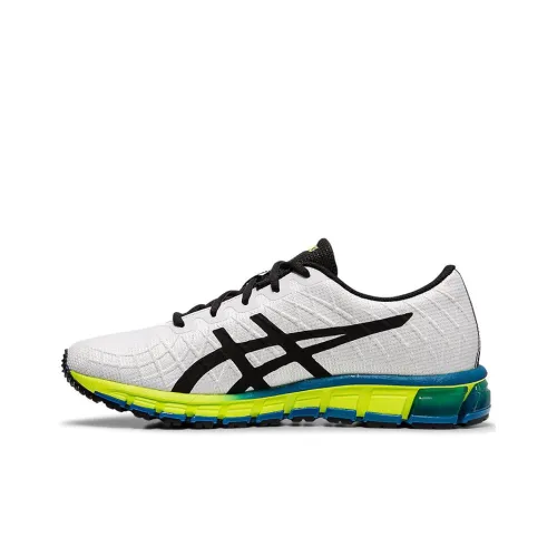 Asics Gel Quantum 180 4 Low Топ Беговые кроссовки Мужские Белый Желтый
