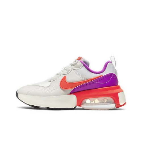 Nike Air Max Verona Low Топ Air Cushion Повседневные Беговые Кроссовки Женские Белые Красно-фиолетовые