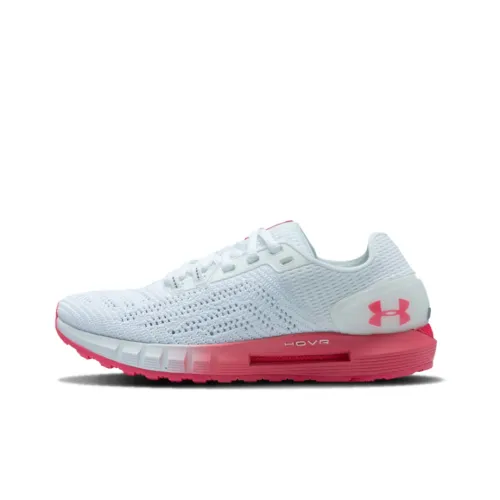Under Armour Hovr Sonic 2 Low Беговые кроссовки для женщин Белый Розовый Фиолетовый