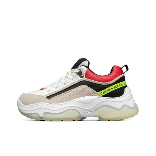 Skechers Ampp'D Low Беговые кроссовки GS Белый Румяный