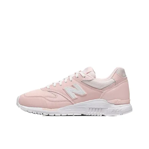 New Balance NB 840 Амортизация Низкий Топ Беговые кроссовки Женские Moonlight Розовый B Ширина