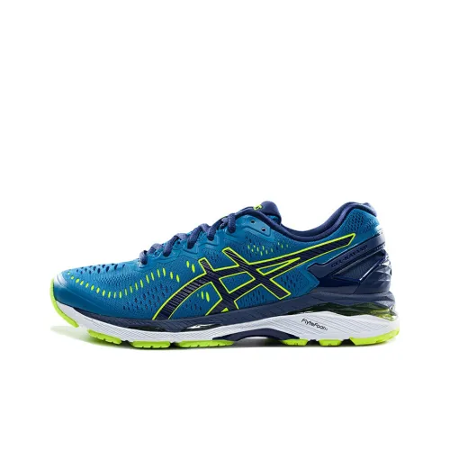 Asics Gel Kayano 23 Low Топ Беговые кроссовки Мужские Синие