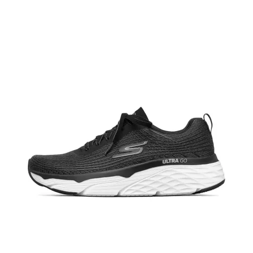 Skechers Max Cushioning и дышащие низкие беговые кроссовки для мужчин черные