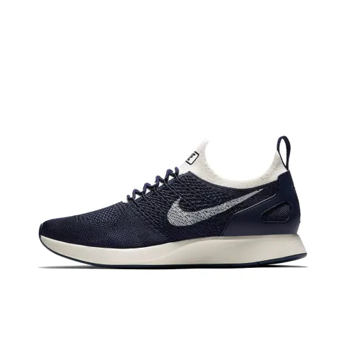 Nike Air Zoom Mariah Flyknit Устойчивые к истиранию Низкие Беговые кроссовки Унисекс Морской синий