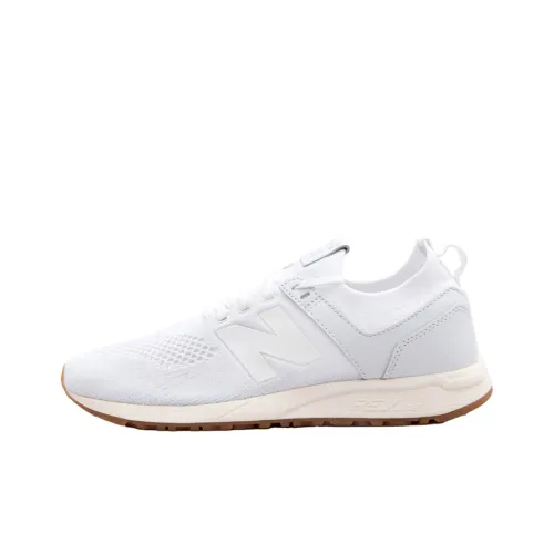New Balance NB 247 Low Топ Повседневные Беговые Кроссовки Унисекс Чисто Белый