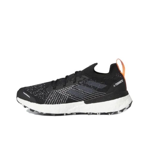 Adidas ULT Нескользящий Легкий Низкий Топ Марафон Беговые кроссовки Мужские Черный Серый Белый