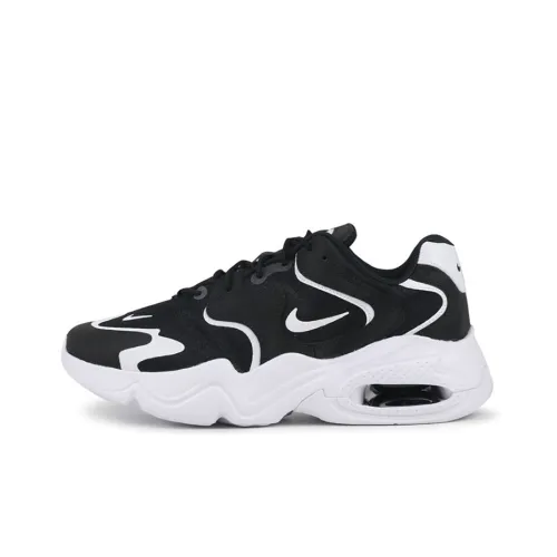 Nike Air Max 2X Low Топ Air Cushion Беговые кроссовки Мужской Черный Белый