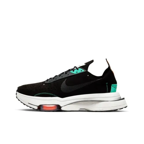 Nike Air Zoom Тип Slip Resistant Низкий Топ Беговые кроссовки Унисекс Угольно-черный