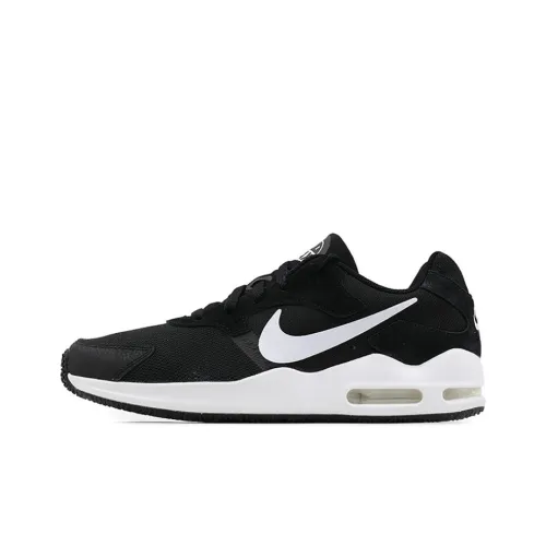 Nike Air Max Guile Low Топ Air Cushion Marathon Беговые кроссовки Мужской Черный Белый