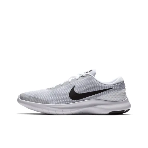 Nike Flex Experience RN 7 Амортизация Устойчивость к истиранию Дышащий Низкий Топ Тренировочные Беговые кроссовки Мужской Волчий Серый