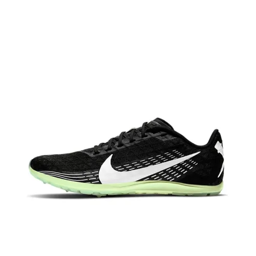 nike Zoom Rival Slip Resistant Abrasion Resistant Низкий Топ Повседневные Беговые кроссовки Женские Черный Белый