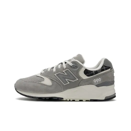 New Balance NB 999 Low Топ Беговые кроссовки Женские Серый B Ширина